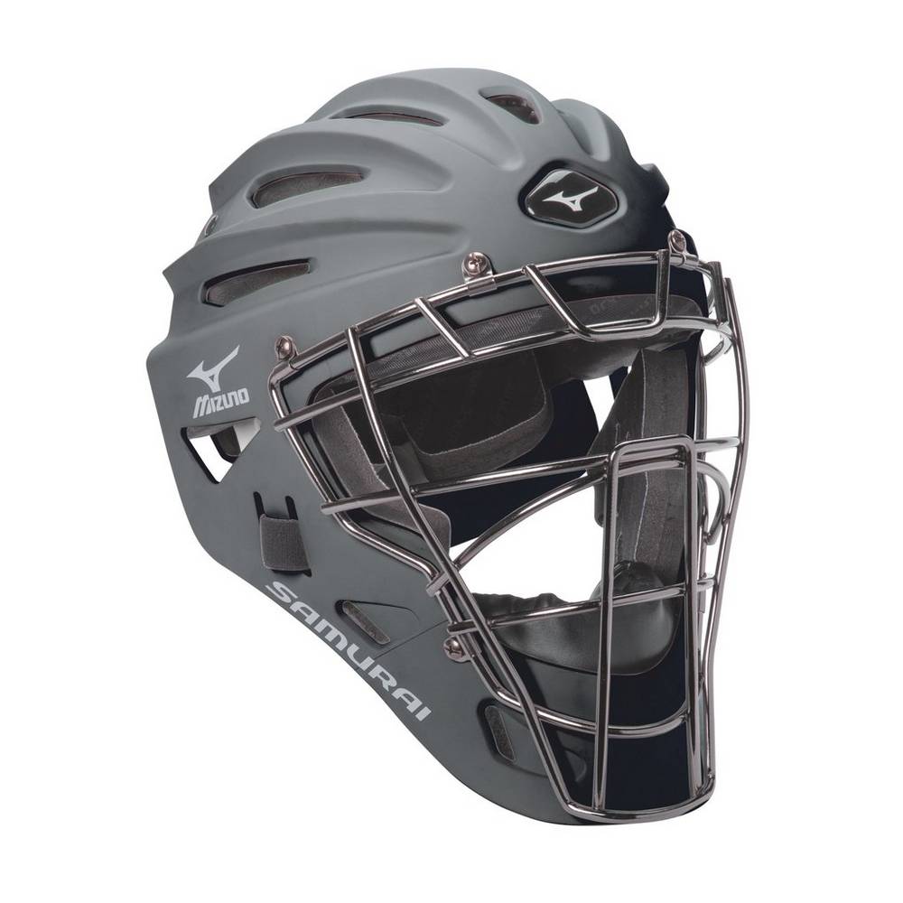 Casco Mizuno Baseball Samurai G4 Uomo - Grigie - 16543-YPMG